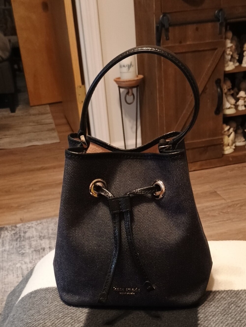 Kate Spade Small Bucket Eva Denim